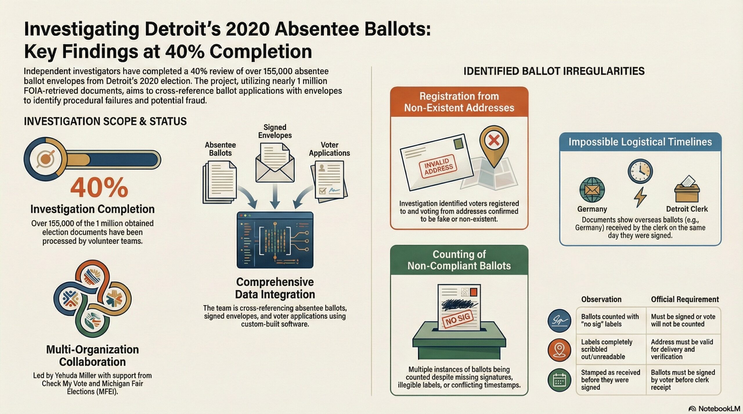 Detroit Audit Status