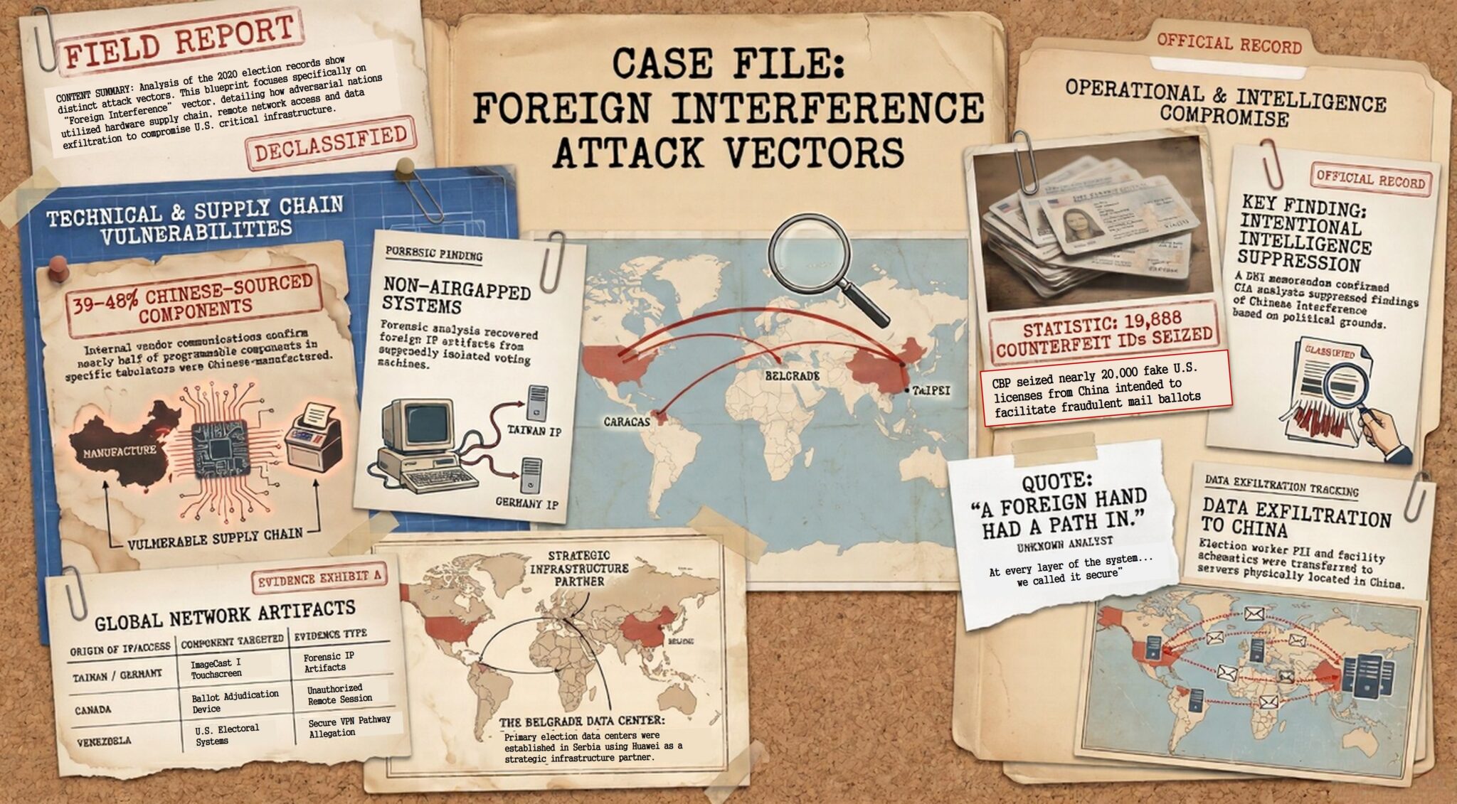 Foreign Interference | Election Crime Bureau