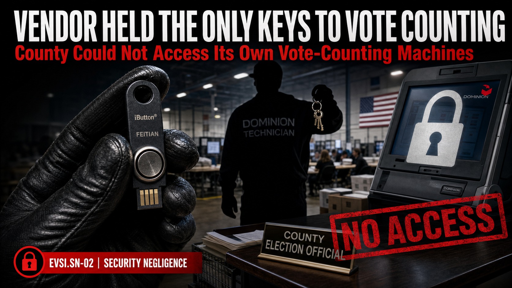 iButton Authentication Hardware Retained by Vendor - County Had No ...