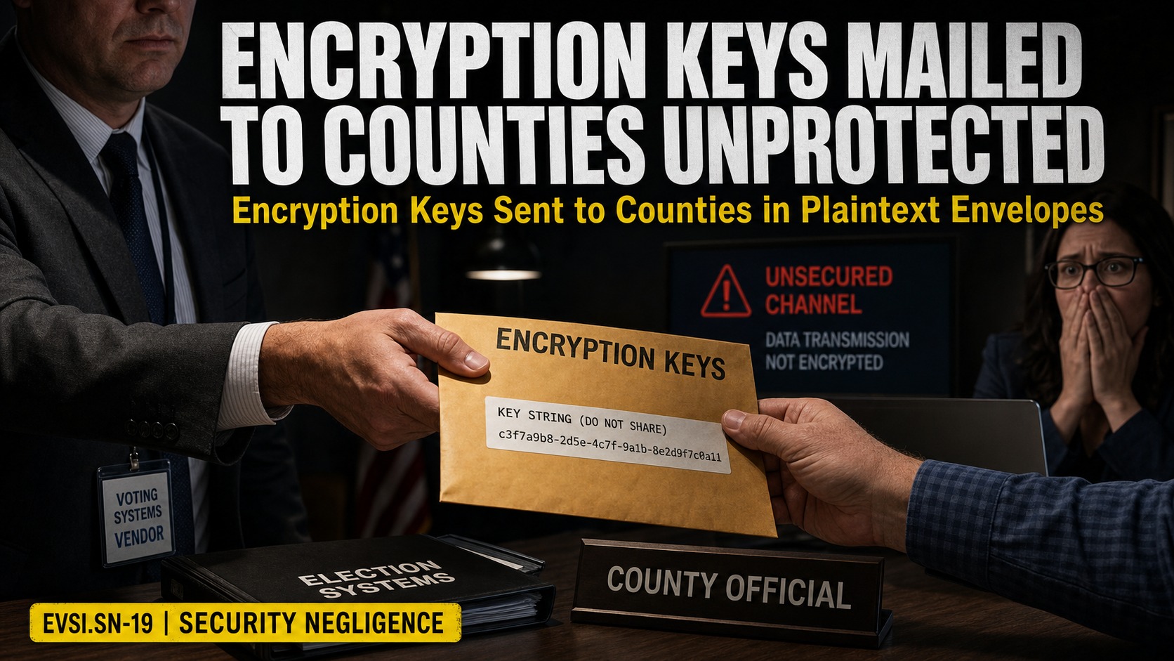 Voting System’s Encryption Keys Provided to Counties Unprotected in ...