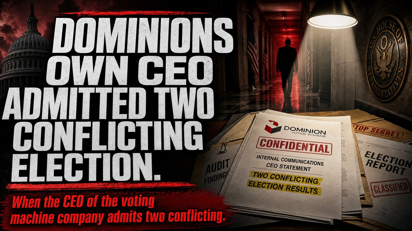 Concurrent Conflicting Election Project Files - Dominion CEO Admits ...